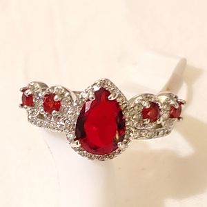 Garnet ring size 6